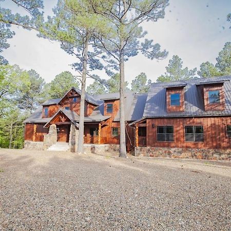 Stone Mountain Lodge 5000Sqft 6 Bed Game Room Pool Table Hot Tub Broken Bow Extérieur photo