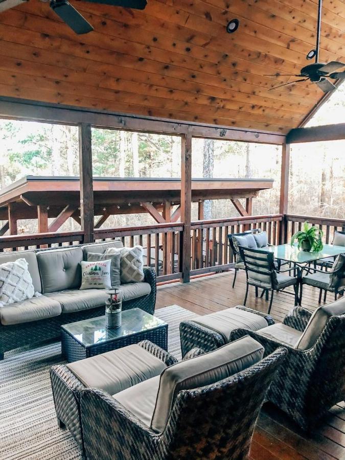 Stone Mountain Lodge 5000Sqft 6 Bed Game Room Pool Table Hot Tub Broken Bow Extérieur photo
