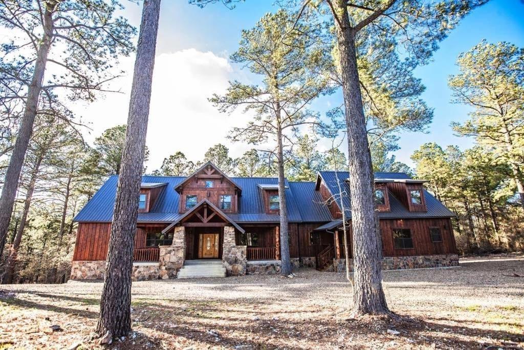 Stone Mountain Lodge 5000Sqft 6 Bed Game Room Pool Table Hot Tub Broken Bow Extérieur photo
